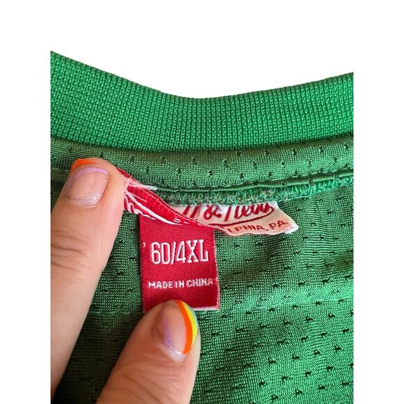 100% Authentic Randall Cunningham Mitchell & Ness 1992 Eagles Jersey Size 60 4XL - Picture 4 of 16